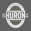 Official Huron Band t-shirt hand crafted on black